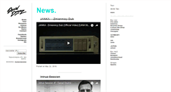 Desktop Screenshot of danieldrumz.com